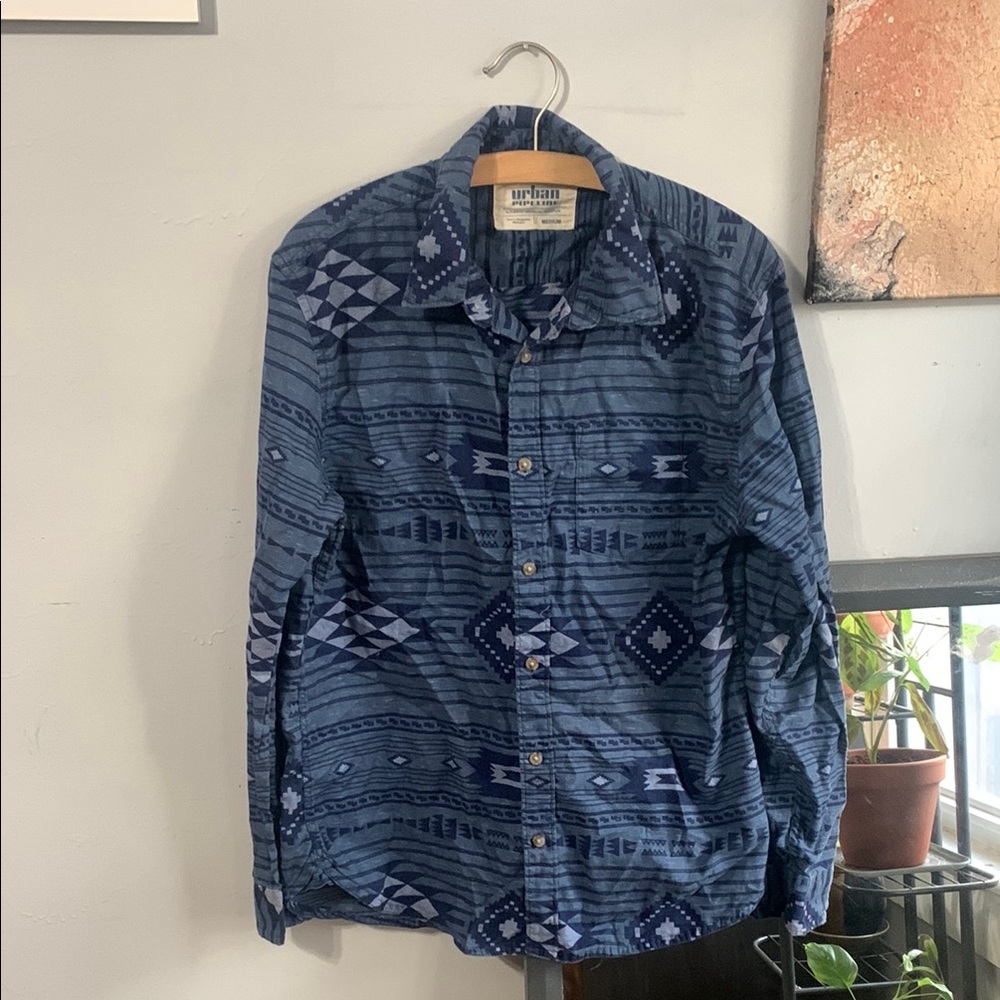 Printed Buttondown